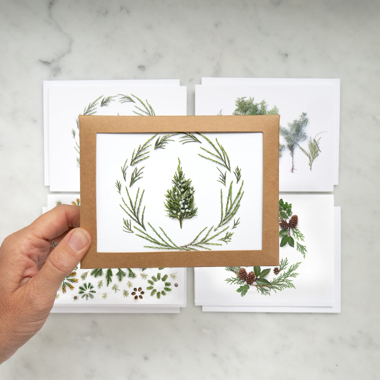 Card set - Evergreens and Trees