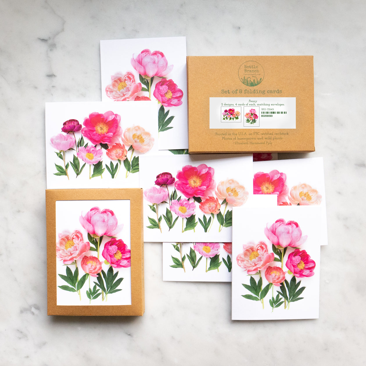 Card set - Peony