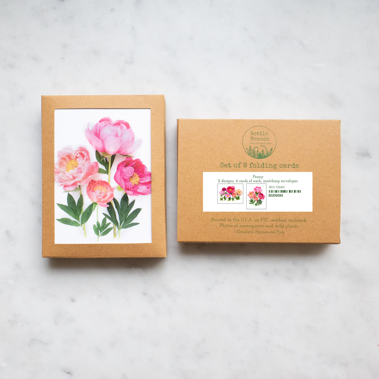 Card set - Peony