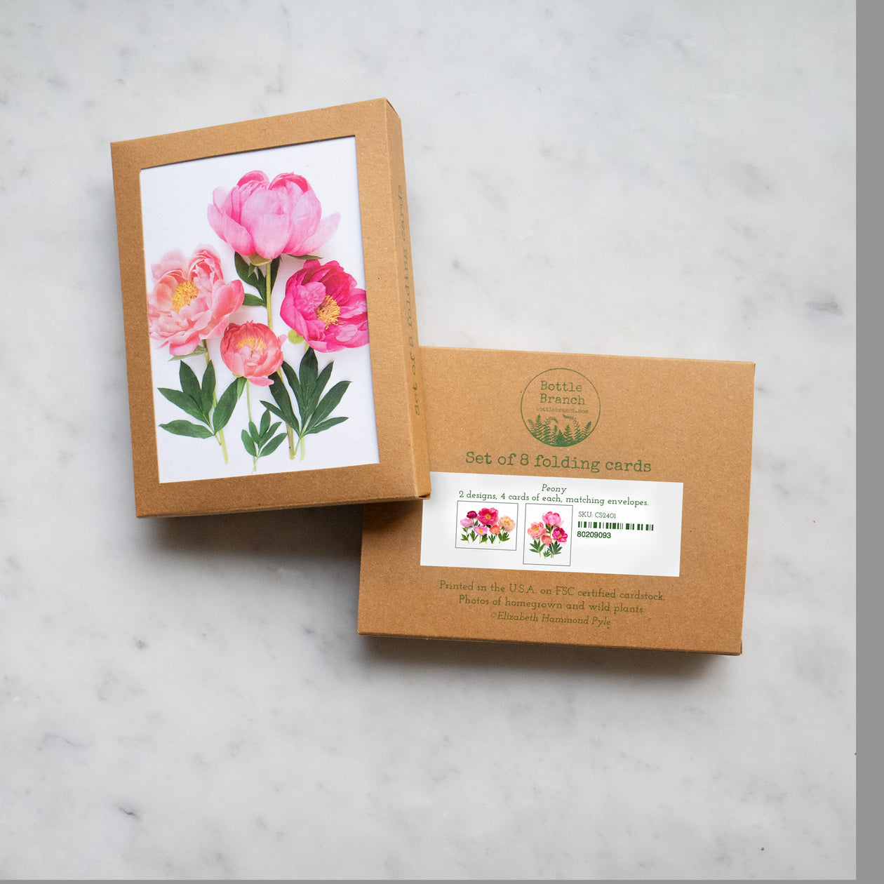 Card set - Peony