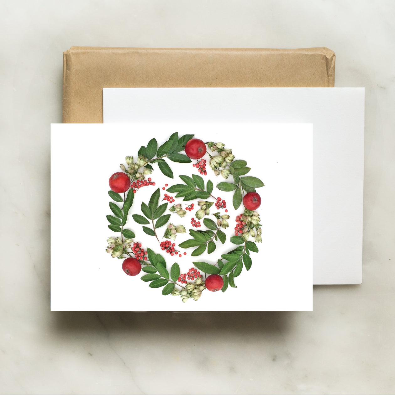 Folding card - Holiday Swirl