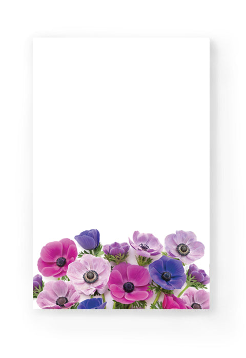 Large Note Pad ~ Anemone