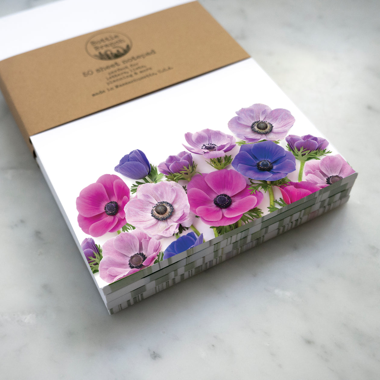 Large Note Pad ~ Anemone