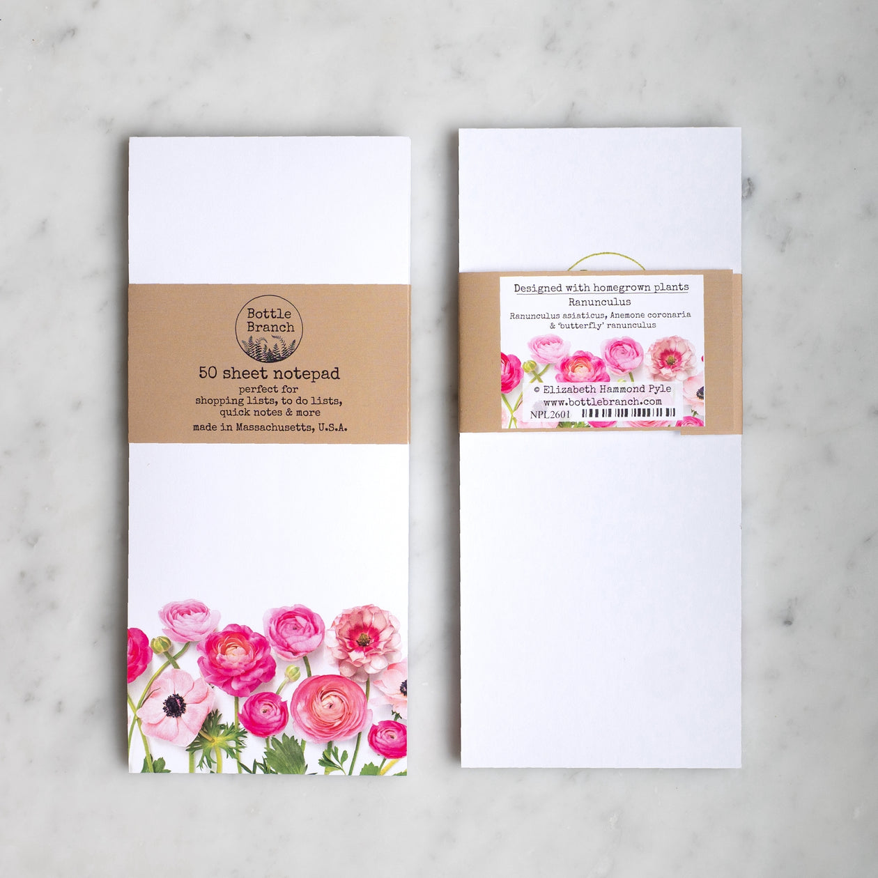 Notepad - Ranunculus