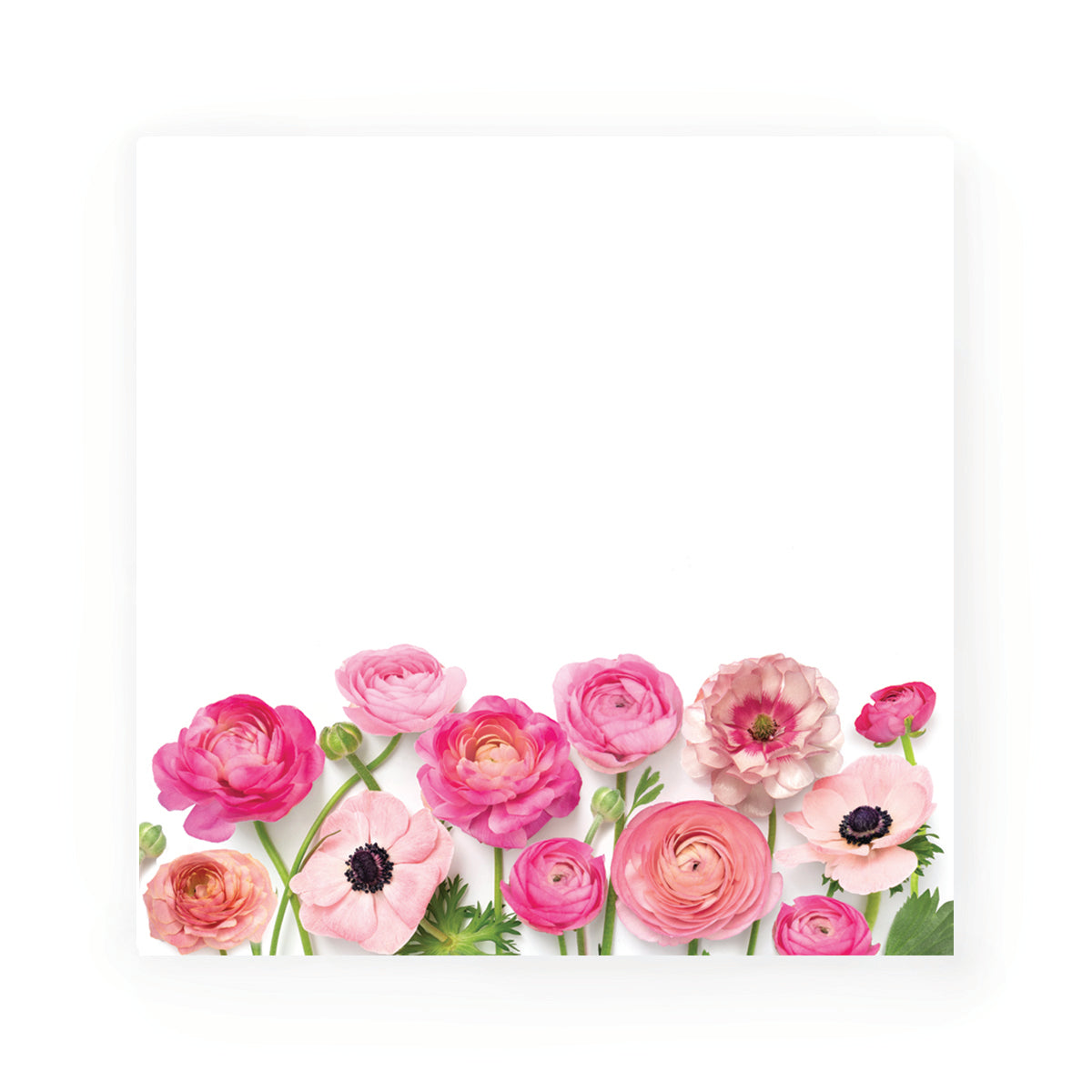 Sticky notes - Pink Ranunculus