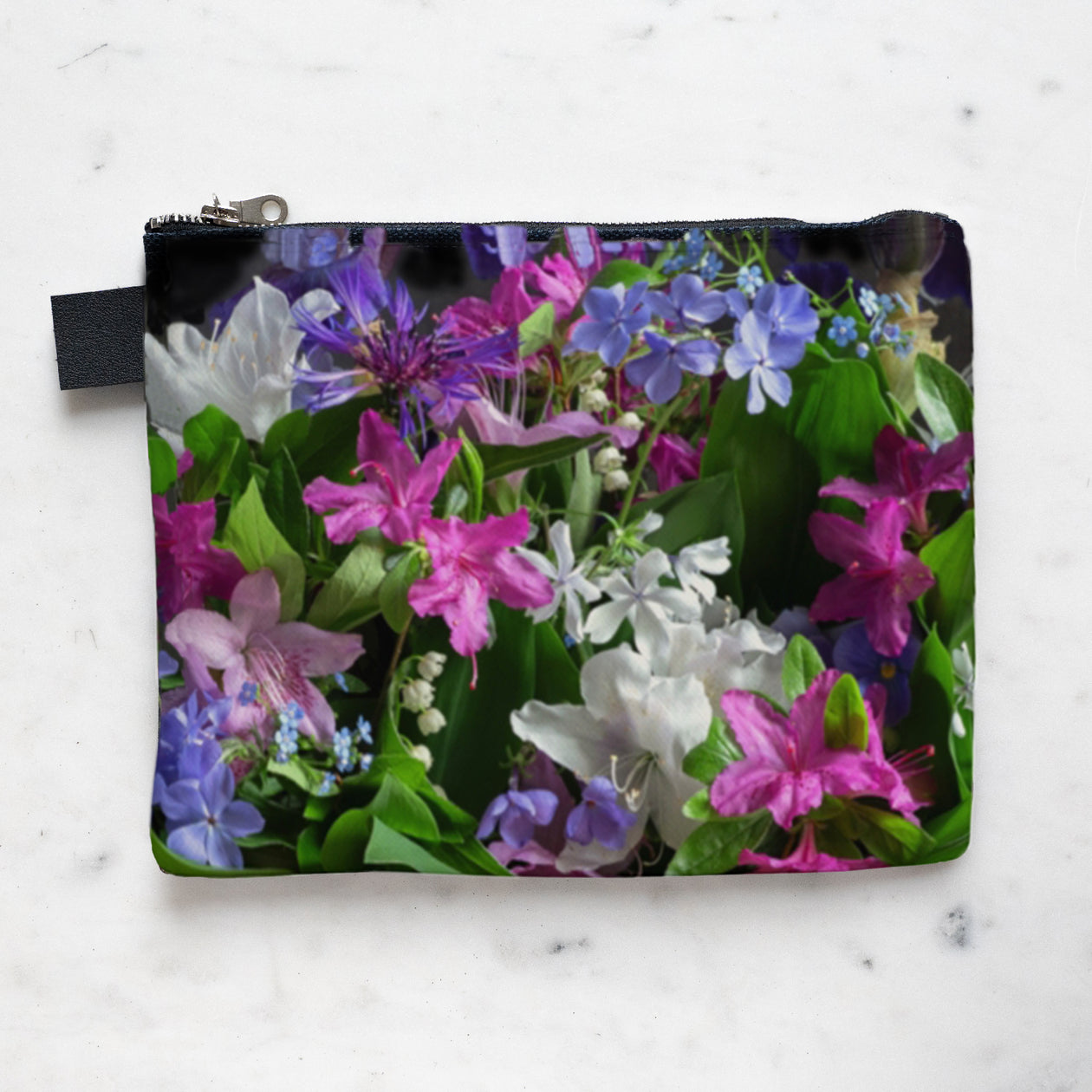 Zipper Bag ~ Azalea and Phlox