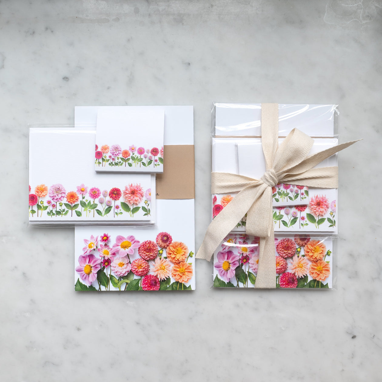 Stationery set - Dahlia