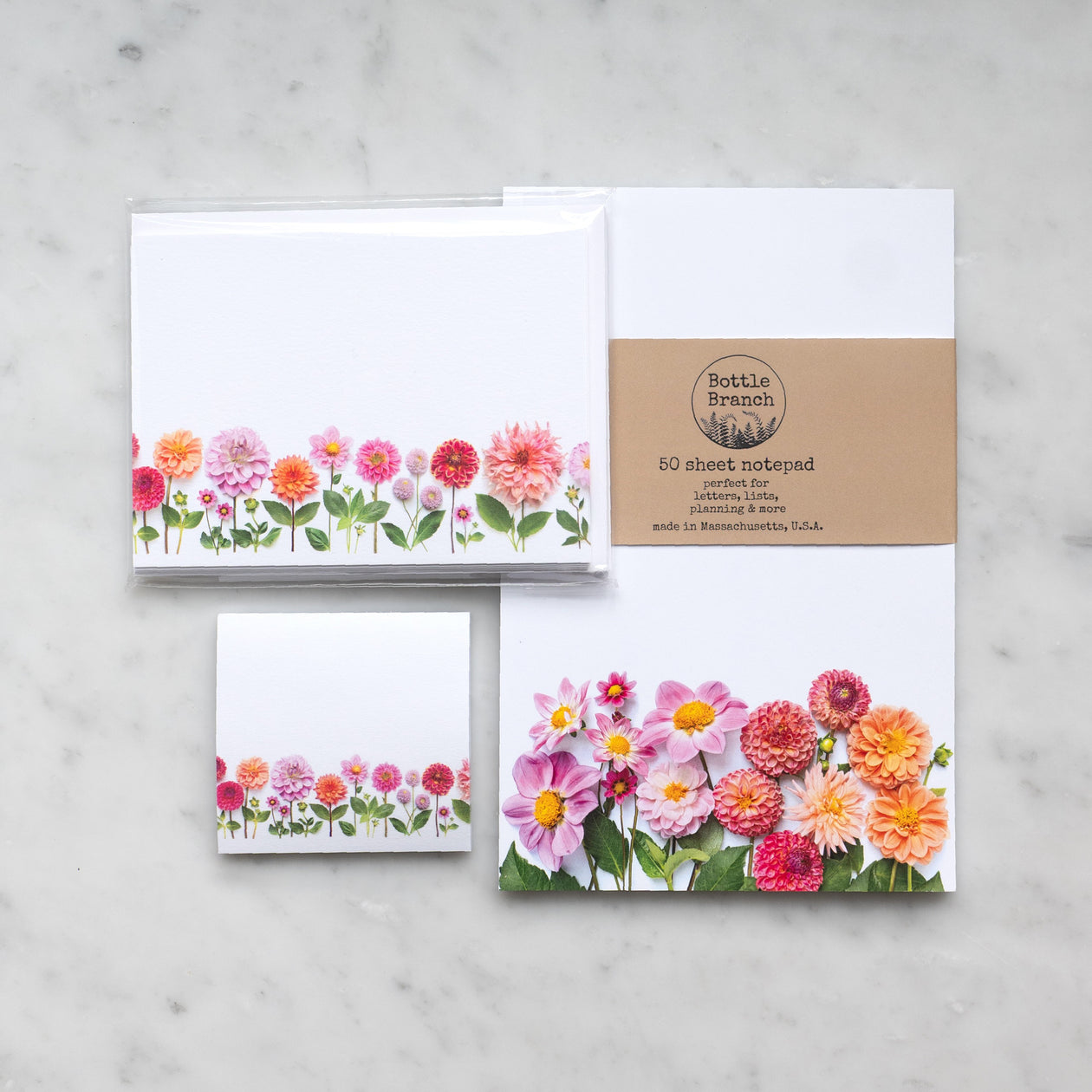 Stationery set - Dahlia