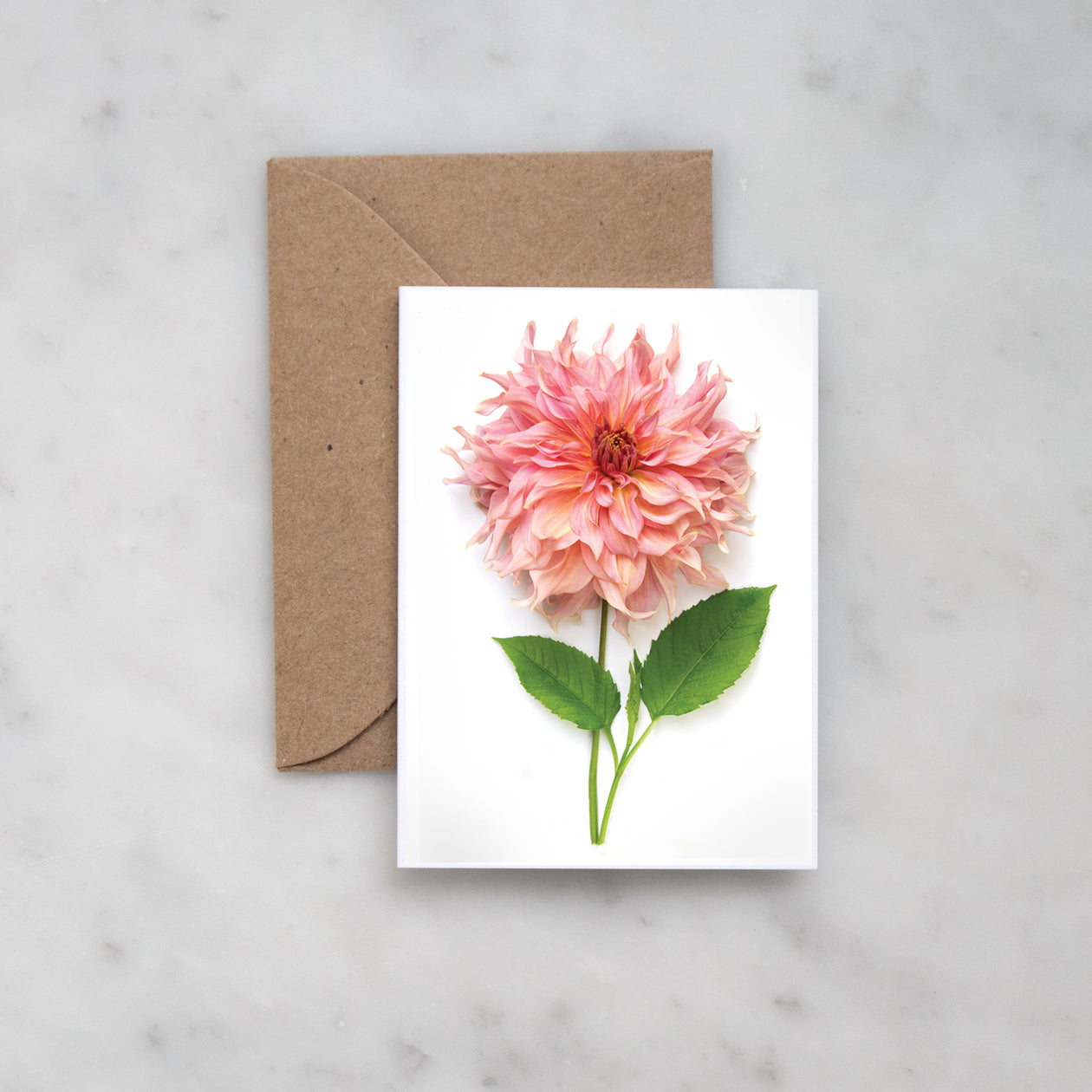 Mini card - Large Dahlia