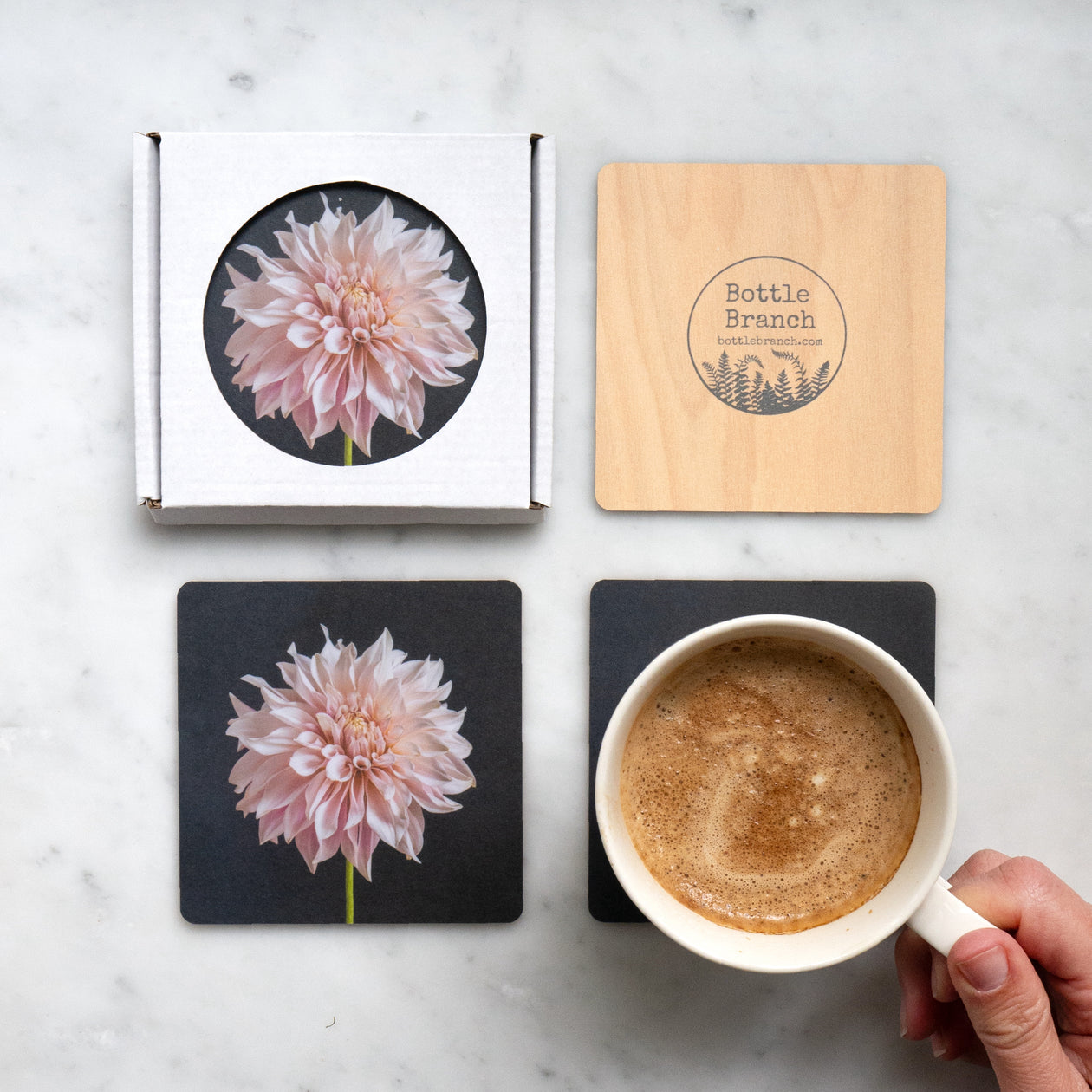 Coasters - Dahlias