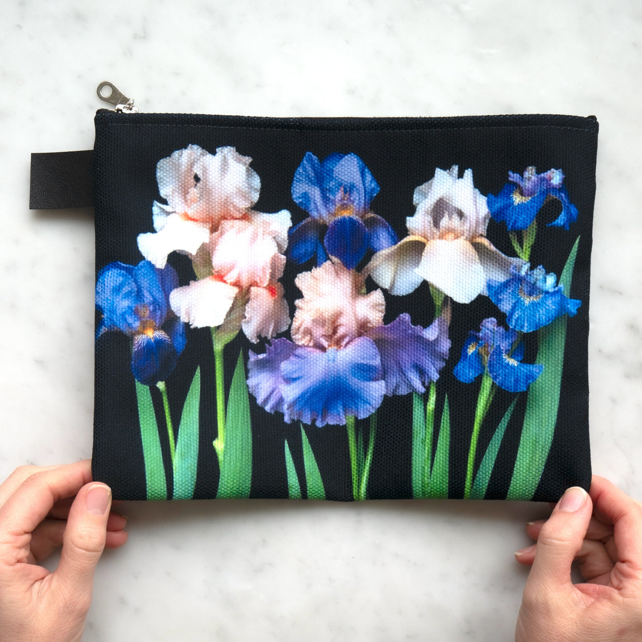 Zipper Bag ~ Irises