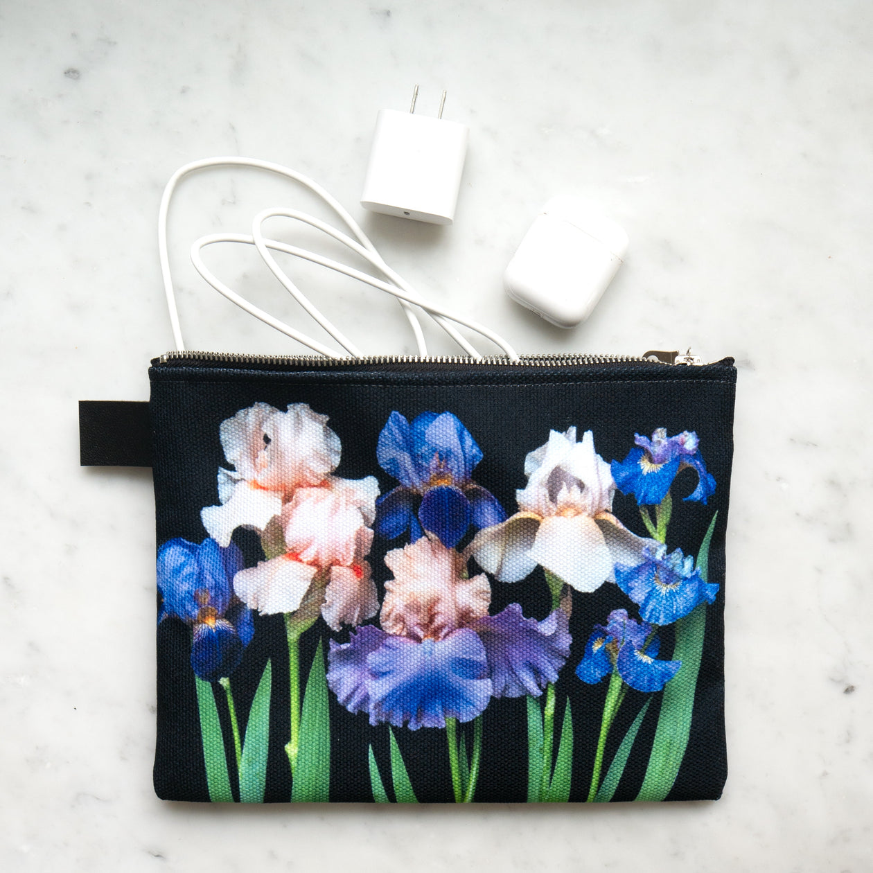 Zipper Bag ~ Irises