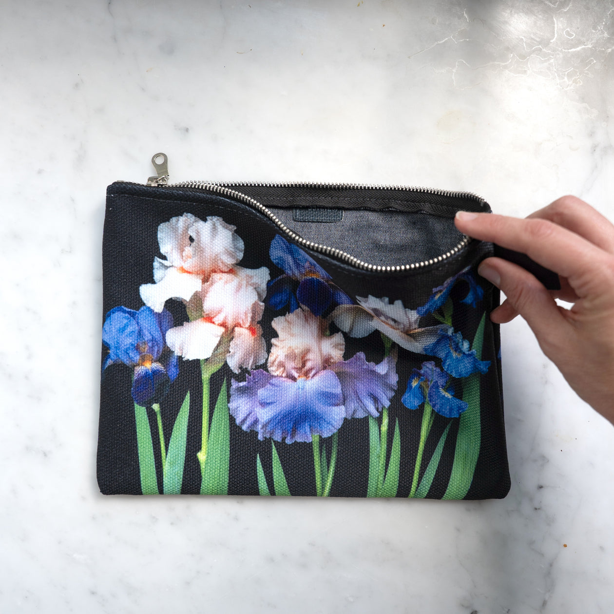 Zipper Bag ~ Irises