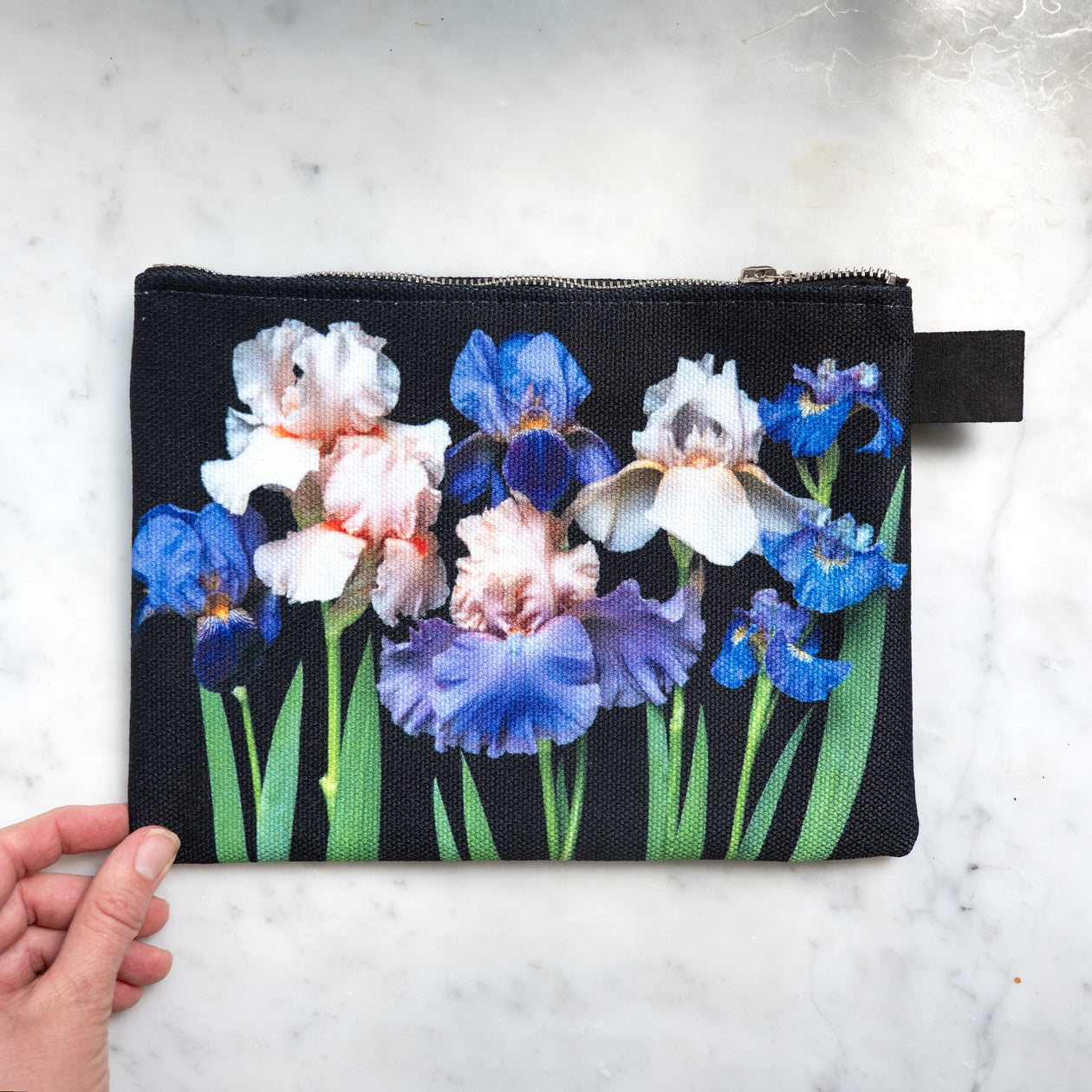 Zipper Bag ~ Irises