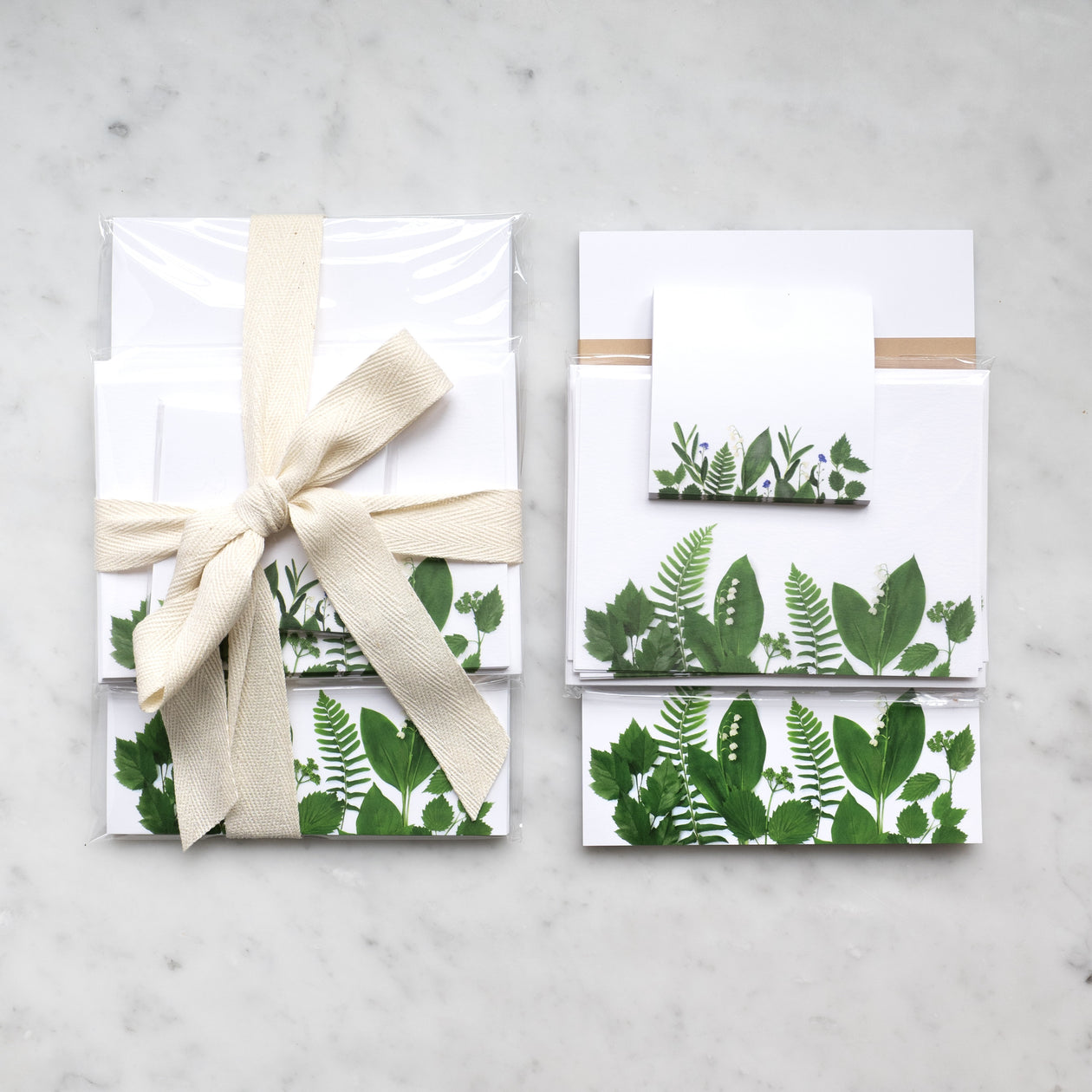 Stationery set - Ferns