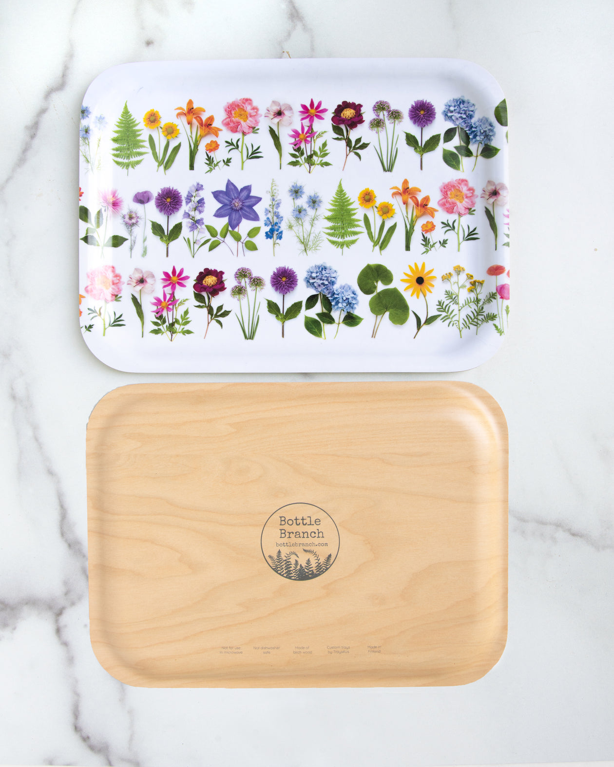 Tray - Blooming Rainbow, Medium