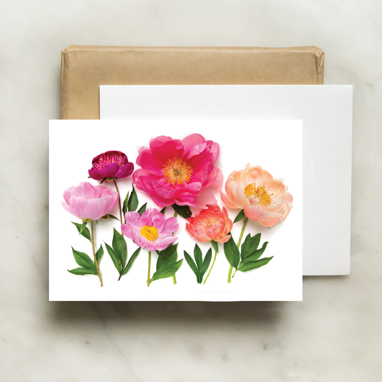 Card - Peony Garden