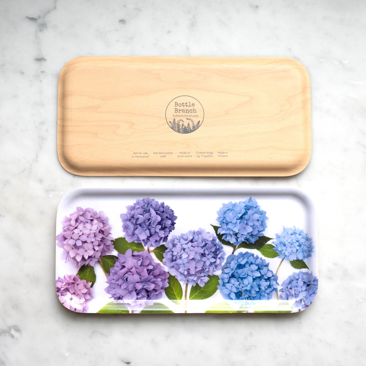 Tray - Hydrangea