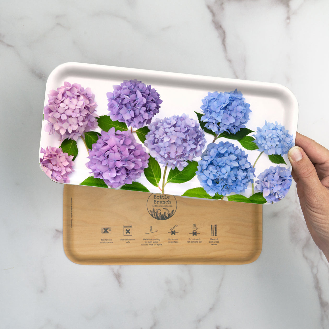 Tray - Hydrangea