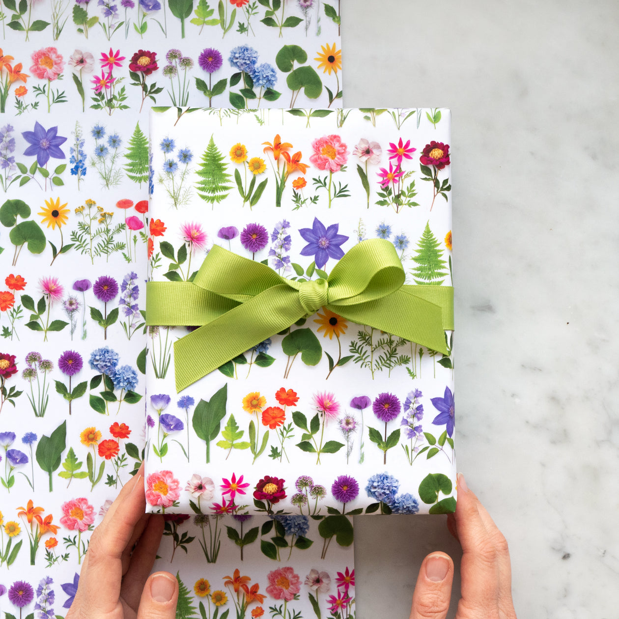 Gift wrap ~ Blooming Rainbow