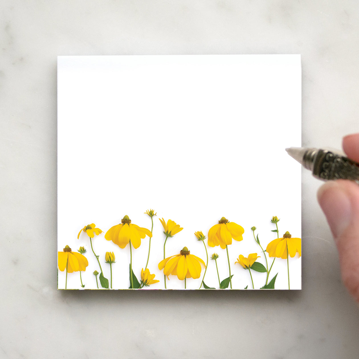 Sticky notes - Yellow wildflowers