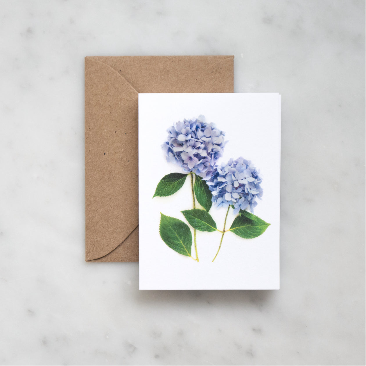 Mini card - hydrangea