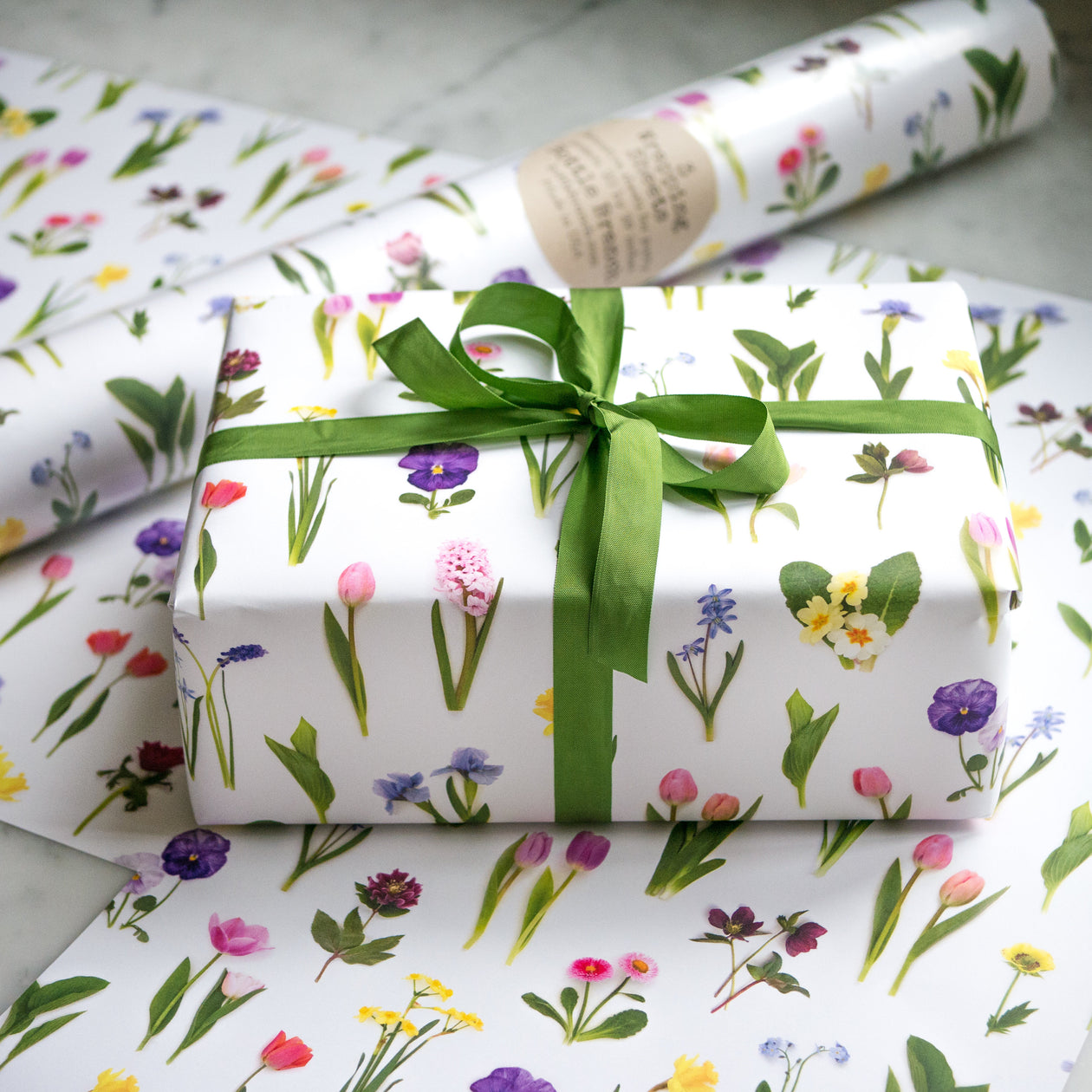 Gift wrap ~ spring flowers