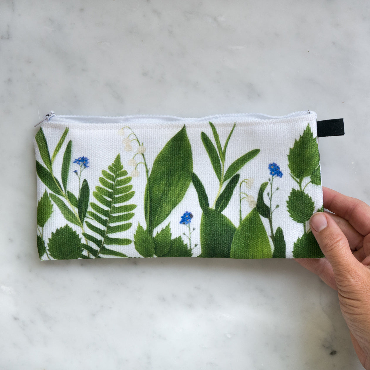 Small Zipper Bag ~ Lily of the Valley