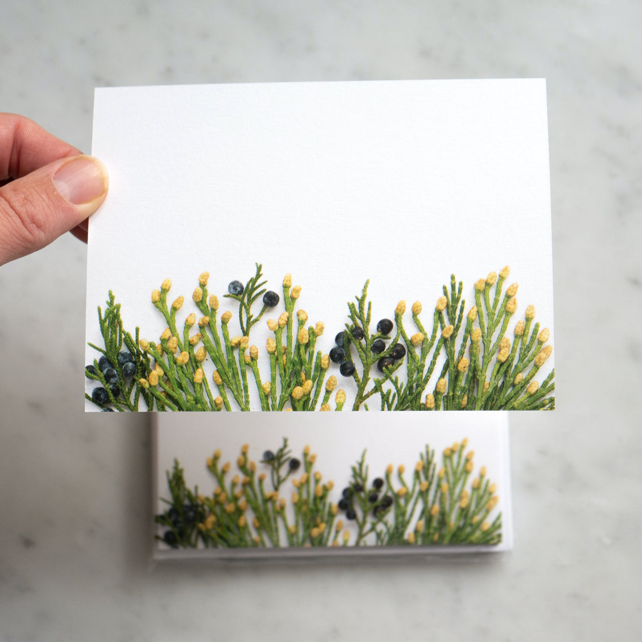 Flat cards  ~ juniper & cedar