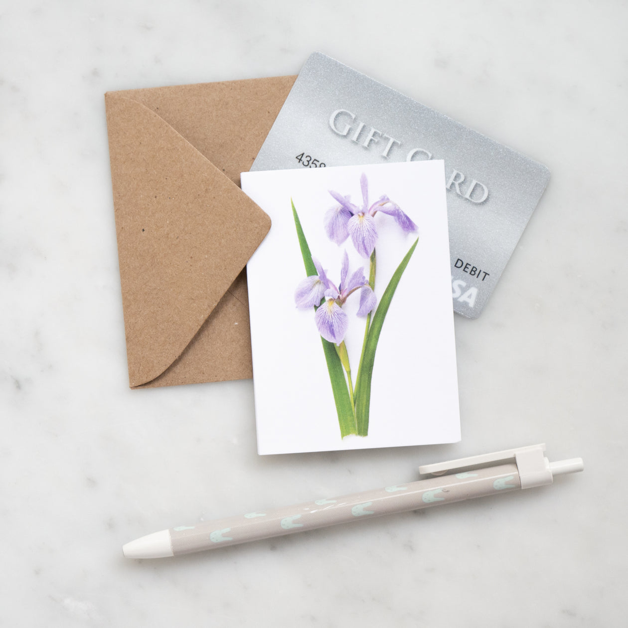 Mini card - Iris