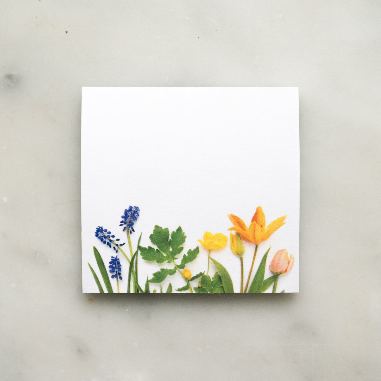 Sticky notes - Spring Flowers with Orange Tulip