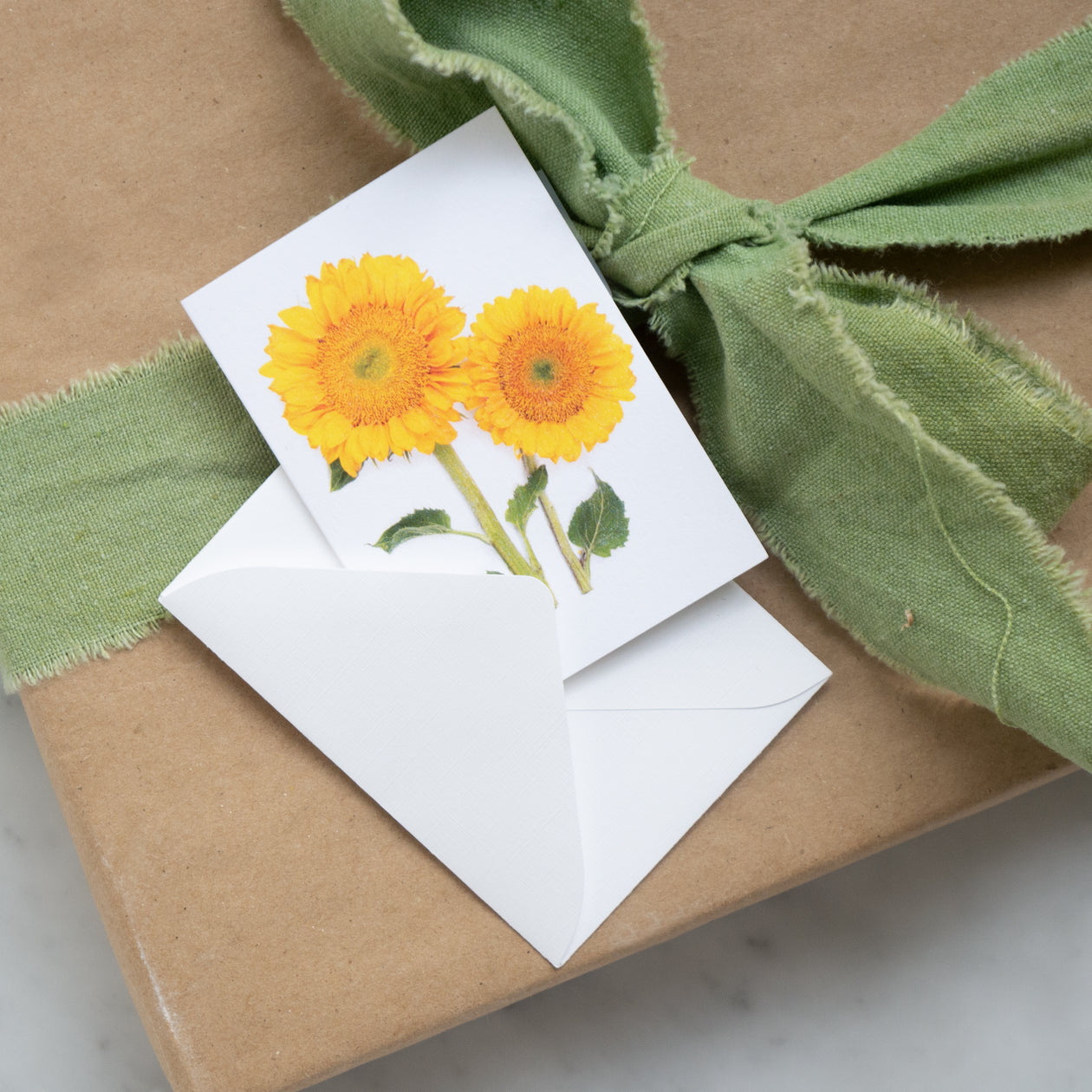 Mini card - Sunflowers